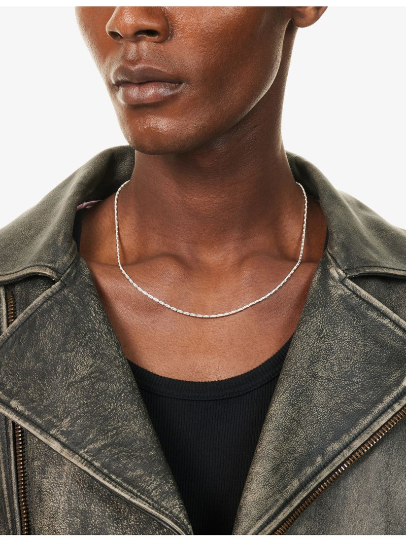 TWOJEYS Cobra chain necklace in sterling silver 52 cm (British brand)