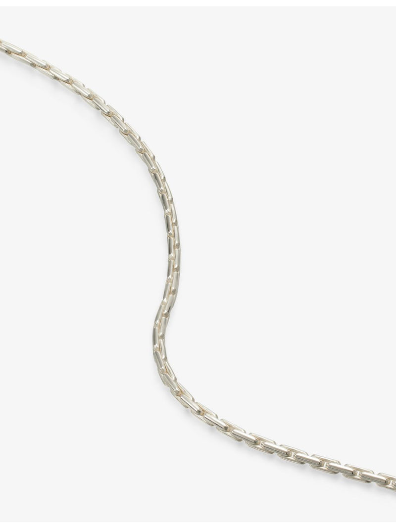 TWOJEYS Cobra chain necklace in sterling silver 52 cm (British brand)