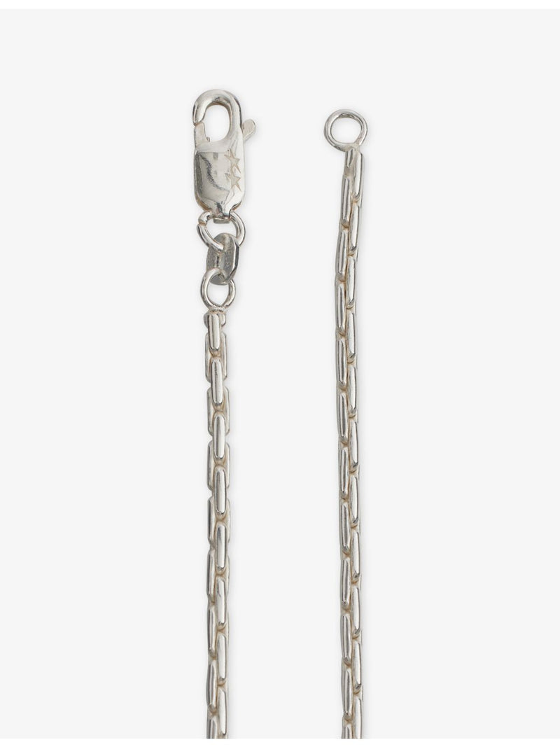TWOJEYS Cobra chain necklace in sterling silver 52 cm (British brand)