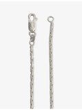 TWOJEYS Cobra chain necklace in sterling silver 52 cm (British brand)