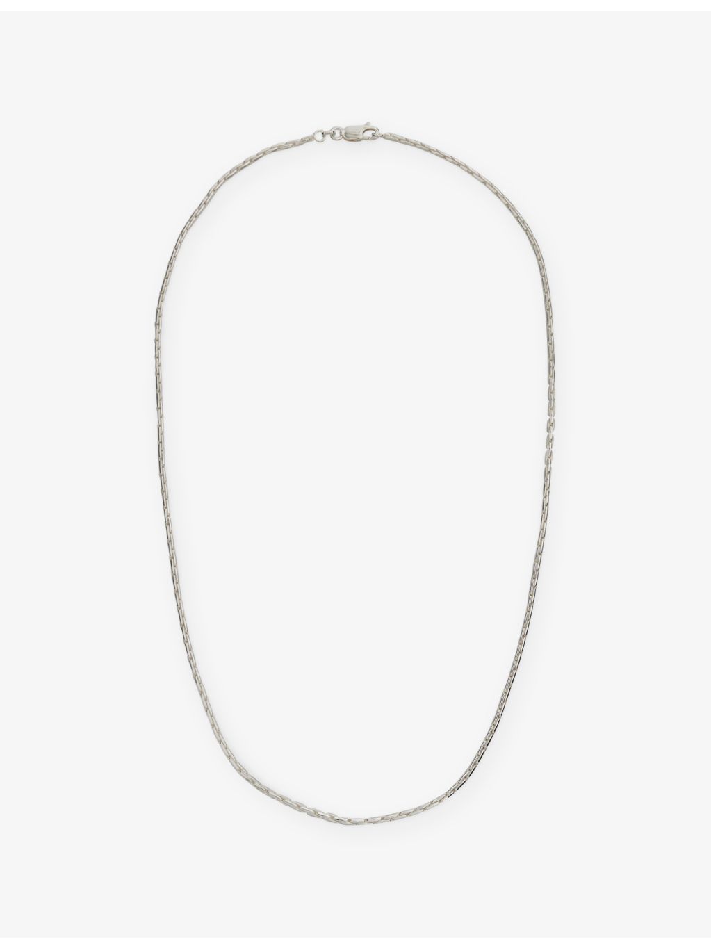 TWOJEYS Cobra chain necklace in sterling silver 52 cm (British brand)