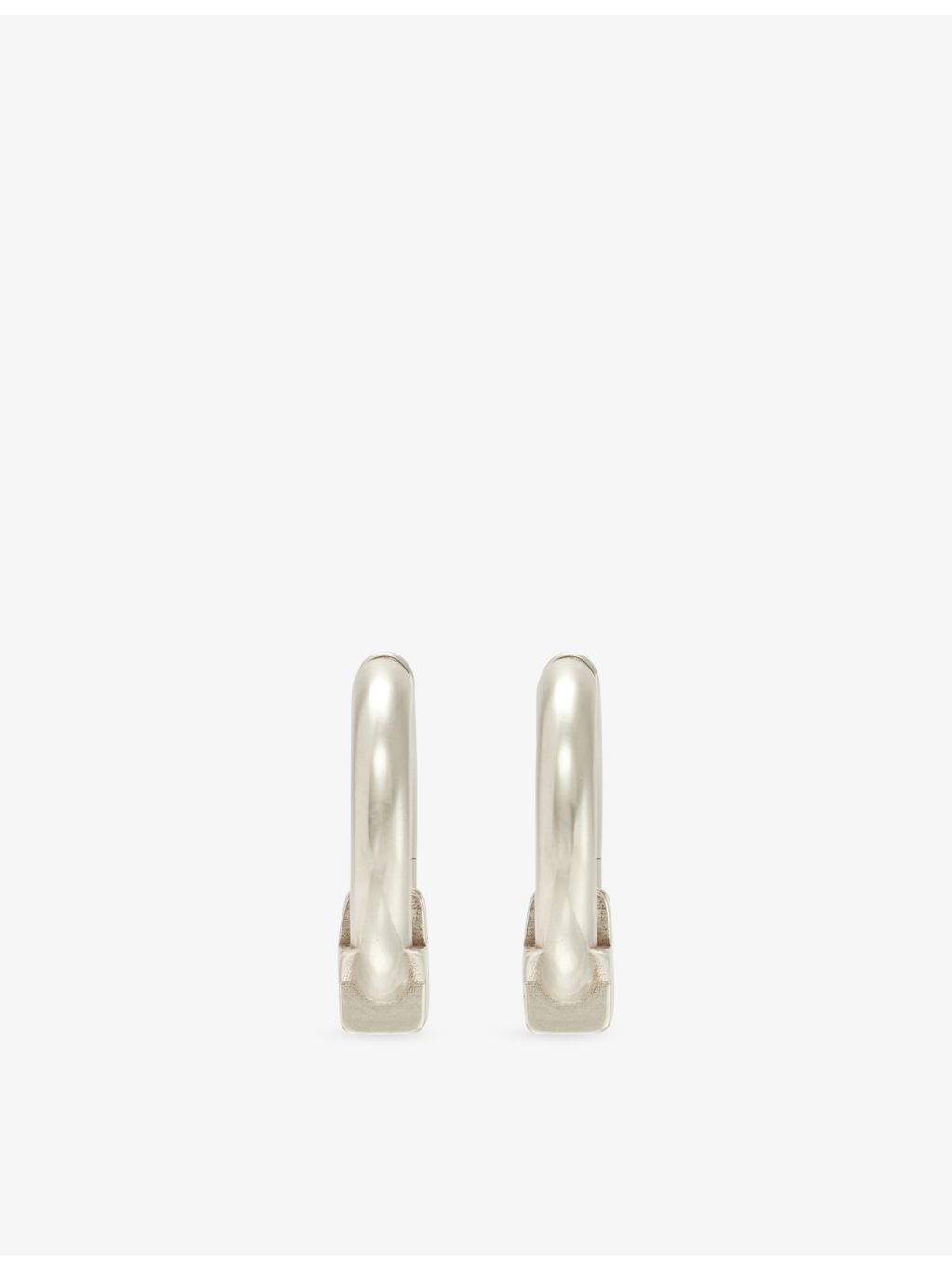 TWOJEYS sterling silver star motif hoop earrings 18mm, imported from the UK