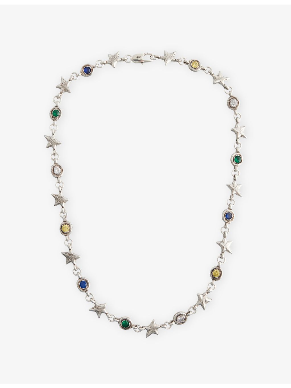 TWOJEYS Squadra sterling silver plated necklace, UK version