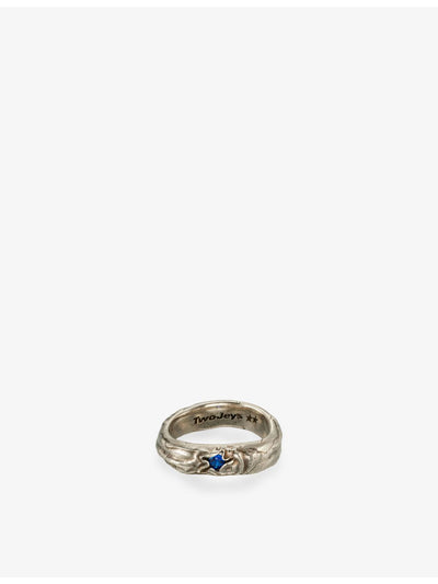 selfridges Twojeys Blue Stone Sterling-Silver Ring- Buy online at McGrocer