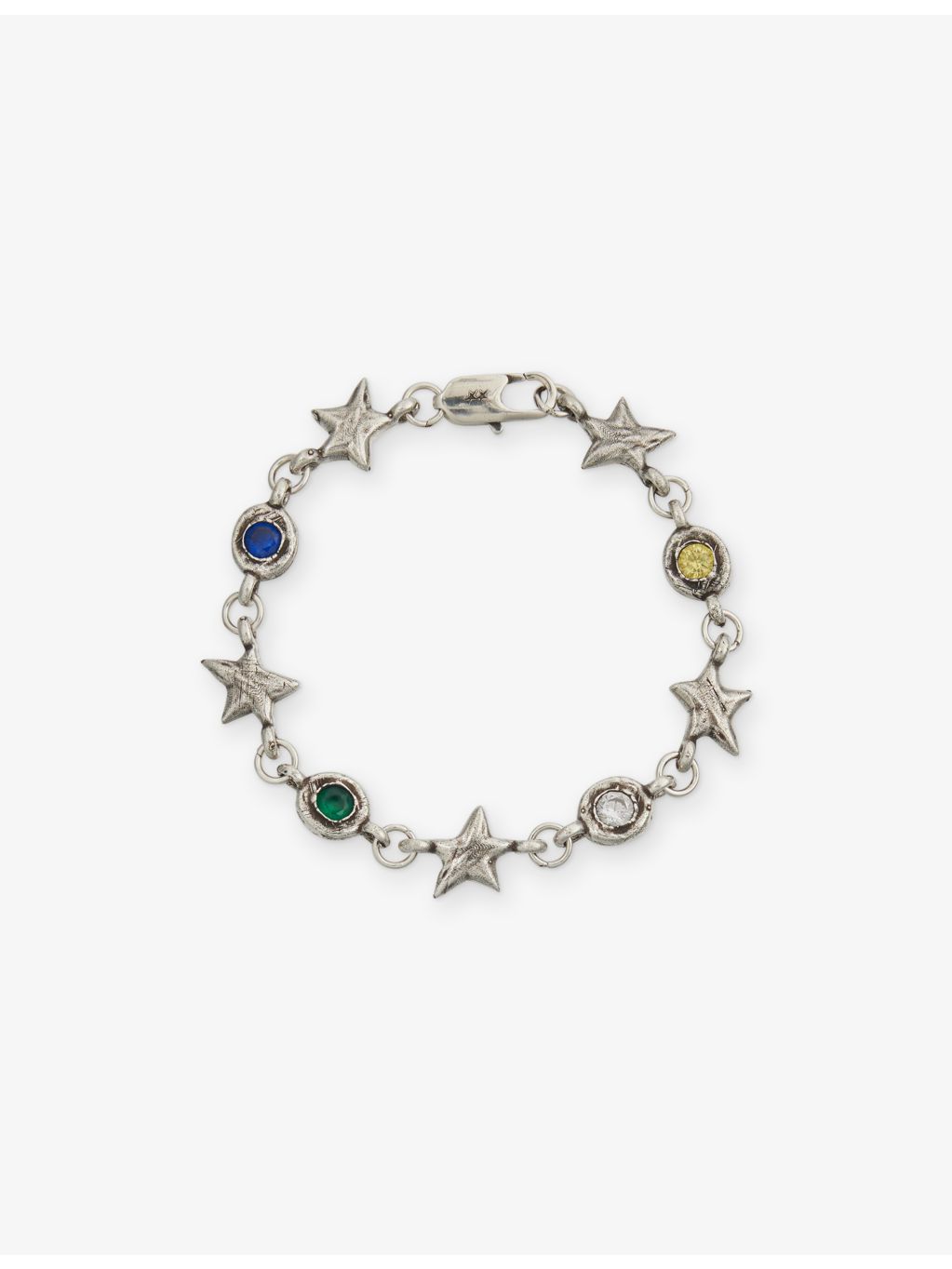 Twojeys Squadra silver-plated bracelet, imported from the UK