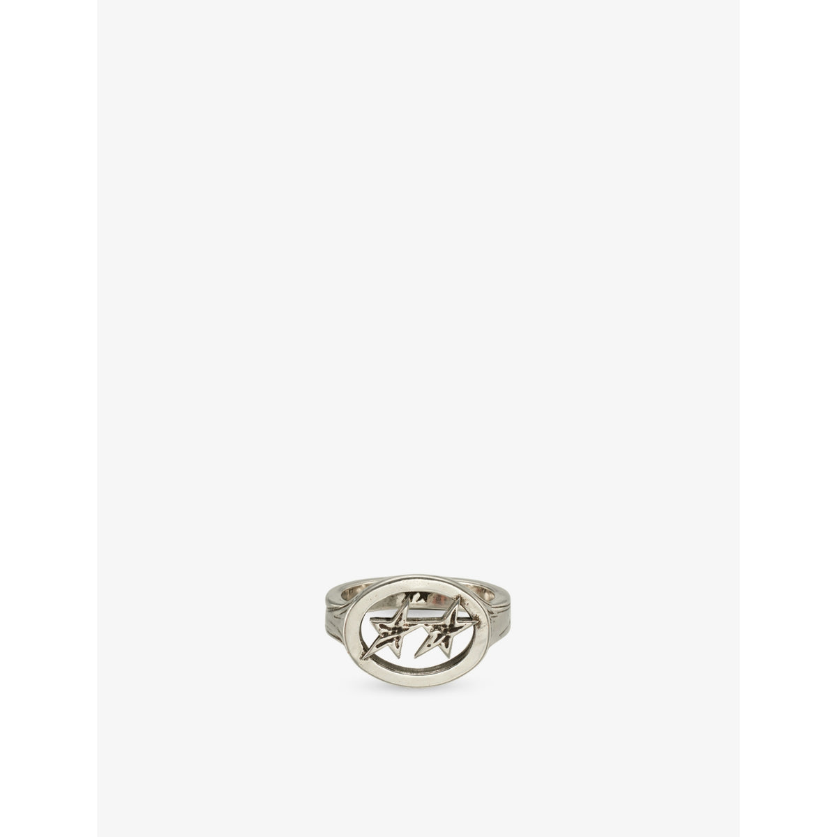 Tj Mini Superstar  Sterling-Silver Plated Ring - L
