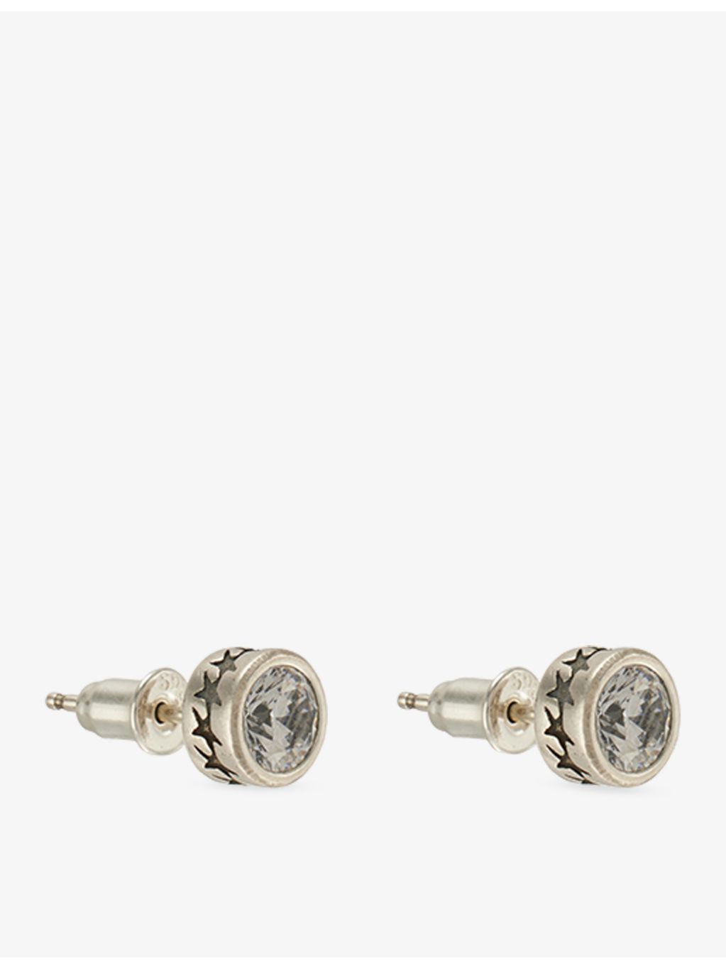 Twojeys Starline Stone 925 silver stud earrings, UK version