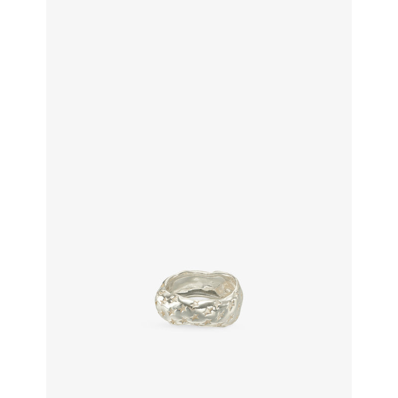 All Over Sterling-Silver Ring - O/P
