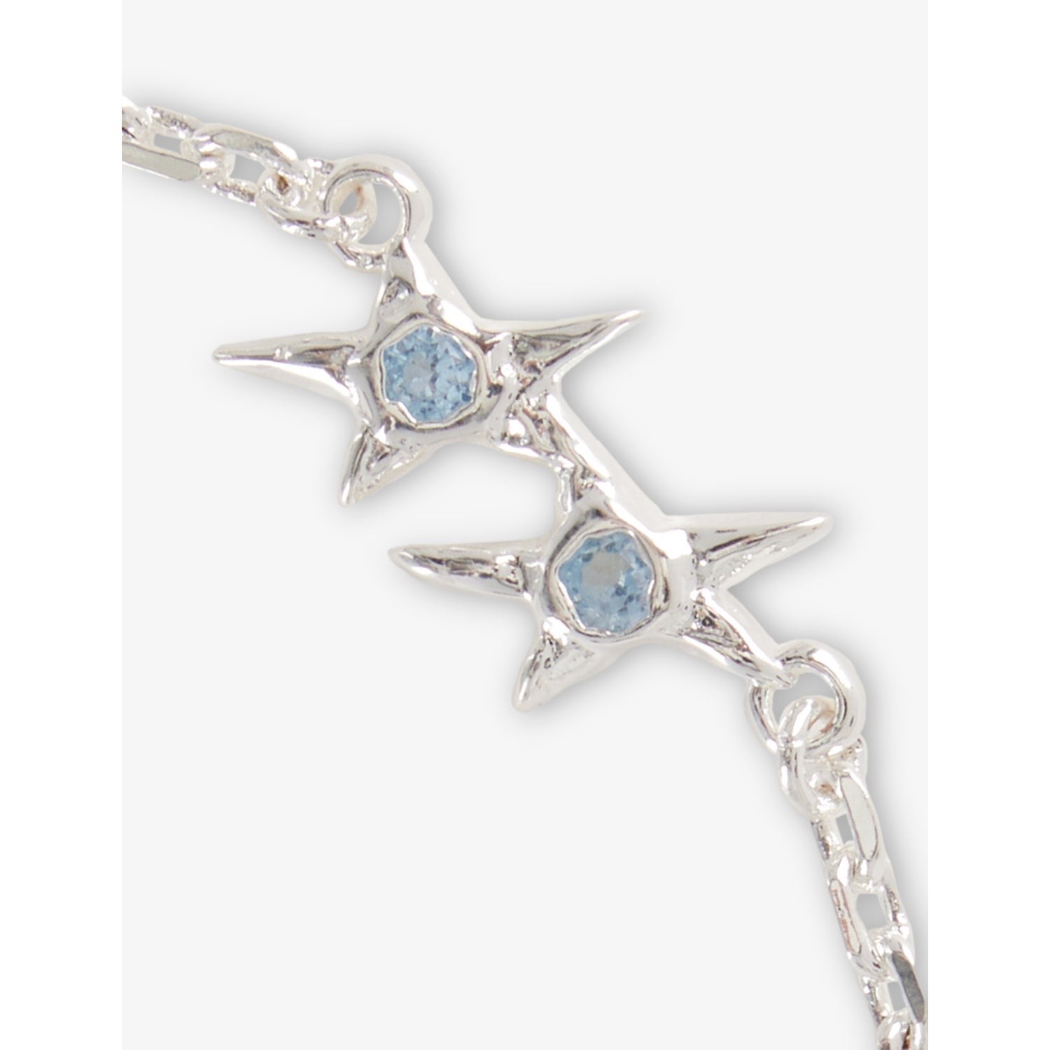 Twojey sterling silver stone bracelet, UK version