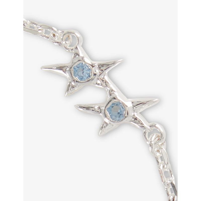 Twojey sterling silver stone bracelet, UK version