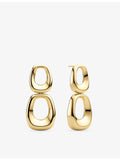 Sif Jakobs Borsa Due 18ct gold-plated drop earrings 4cm - British product