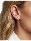 Sif Jakobs stud earrings with cubic zirconia, UK version