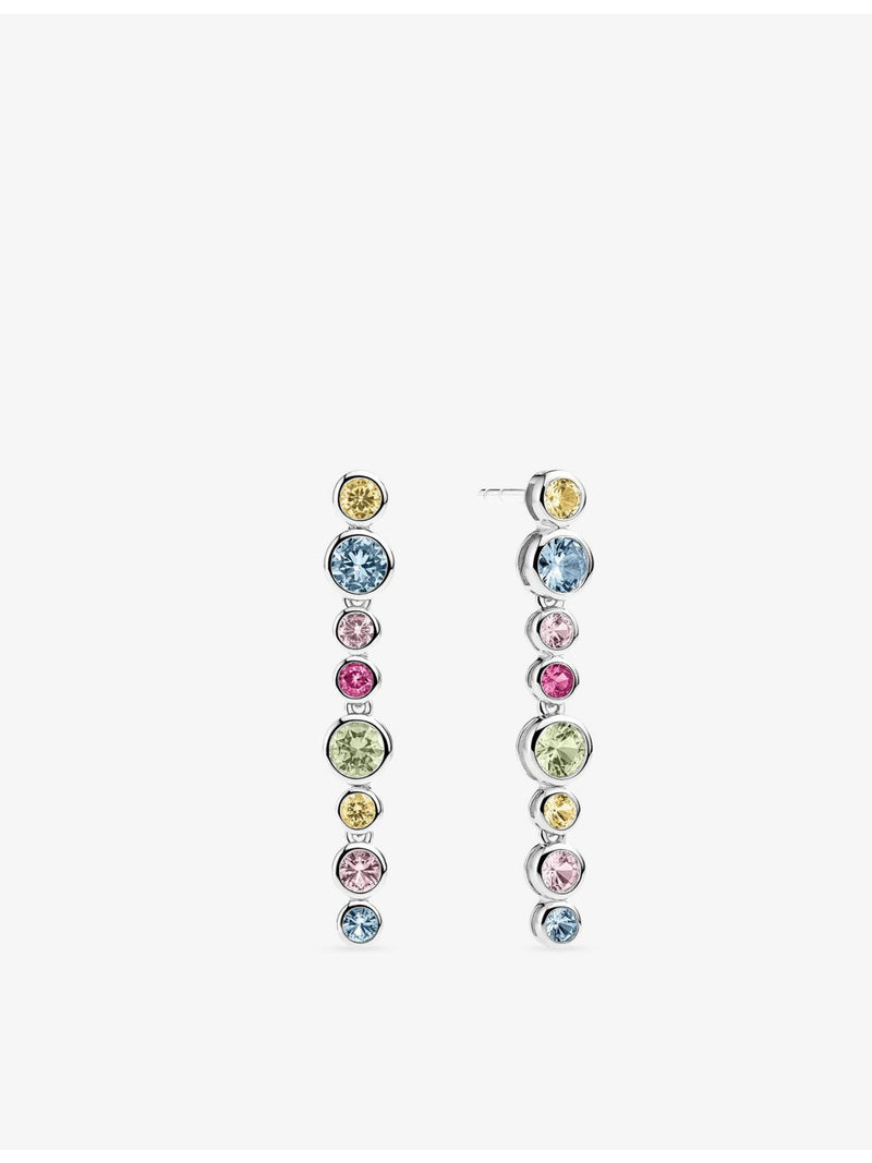 Sif Jakobs Sardinien drop earrings with cubic zirconia, UK version
