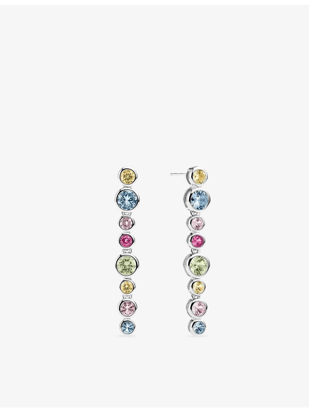 Sif Jakobs Sardinien drop earrings with cubic zirconia, UK version