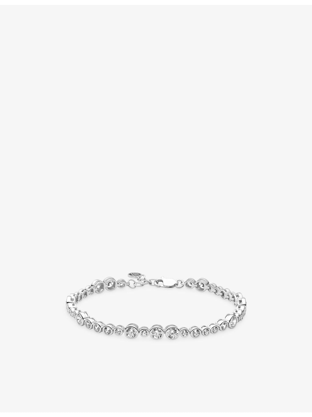 Sif Jakobs rhodium-plated sterling silver bracelet, imported from the UK