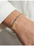 Sif Jakobs Sardinien gold-plated bracelet, imported from the UK
