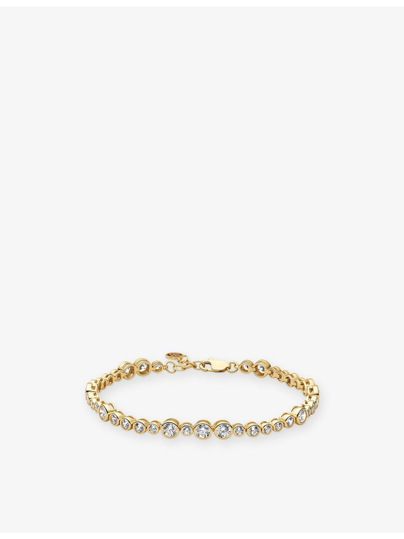 Sif Jakobs Sardinien gold-plated bracelet, imported from the UK