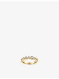Sif Jakobs Sardinien gold-plated sterling silver ring 5mm, UK version