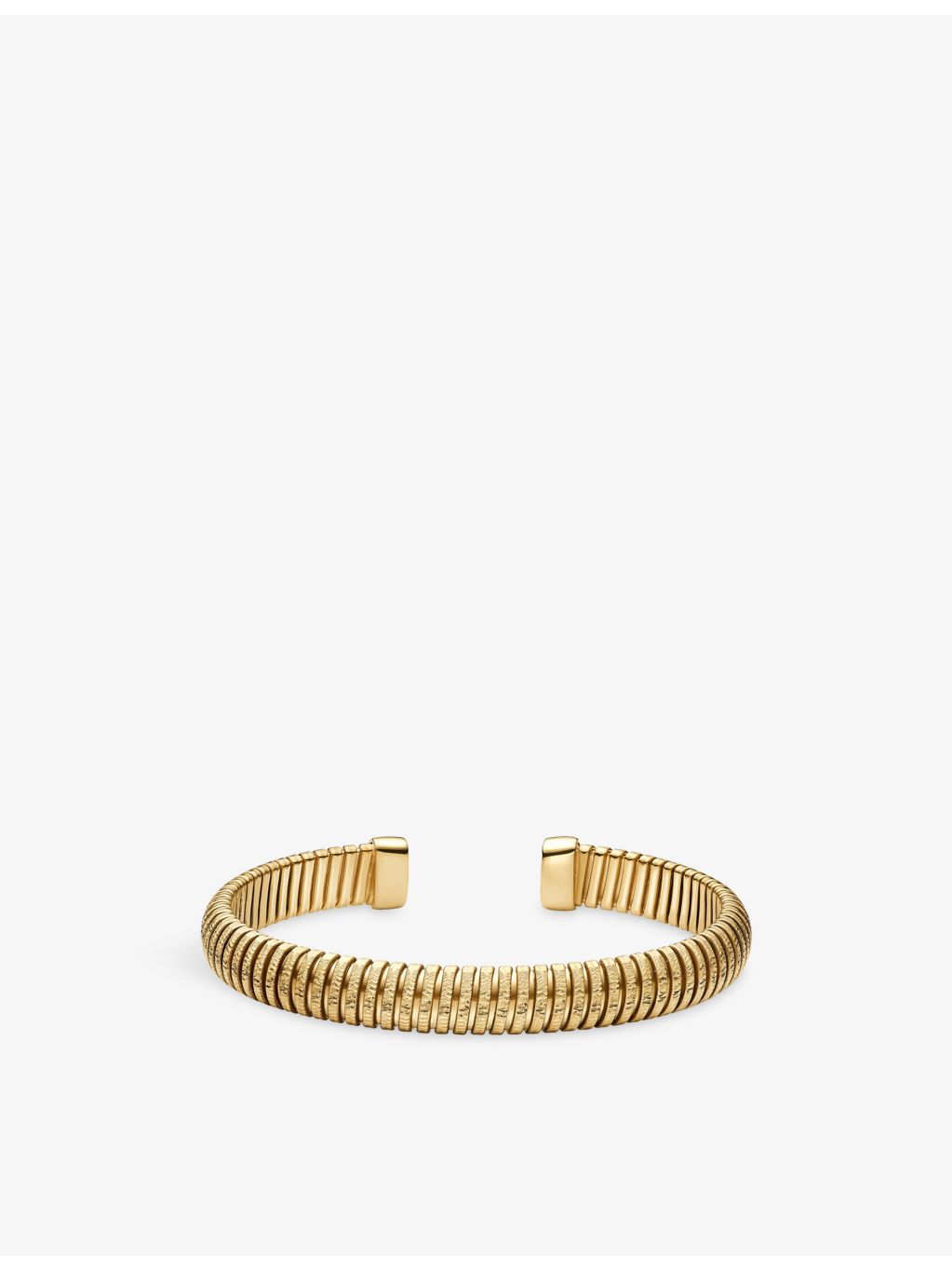 Sif Jakobs 18ct yellow gold-plated sterling silver bangle, imported from the UK