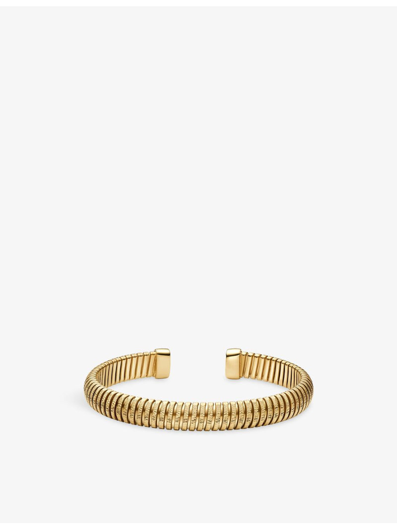 Sif Jakobs 18ct yellow gold-plated sterling silver bangle, imported from the UK