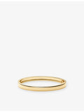 Sif Jakobs 18ct yellow gold-plated sterling silver bangle, imported from the UK