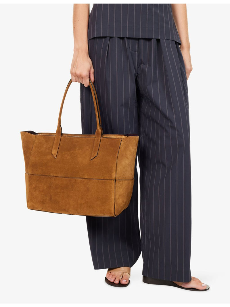 Métier Incognito 36 suede tote bag, imported from the UK