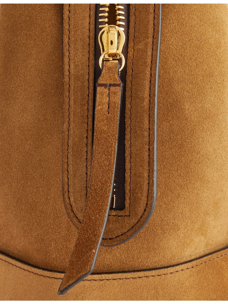 Métier Incognito 36 suede tote bag, imported from the UK
