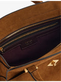 Métier Private Eye mini suede top-handle bag, UK version
