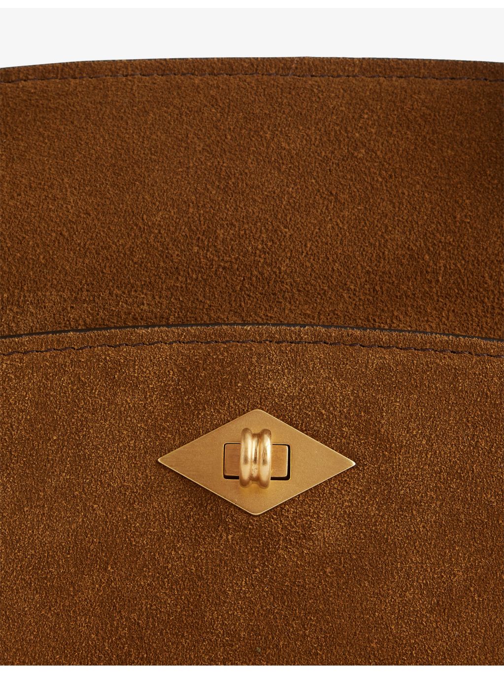 Métier Private Eye mini suede top-handle bag, UK version
