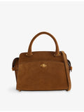 Métier Private Eye mini suede top-handle bag, UK version