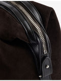 Métier Vérité City small suede top-handle bag, UK version