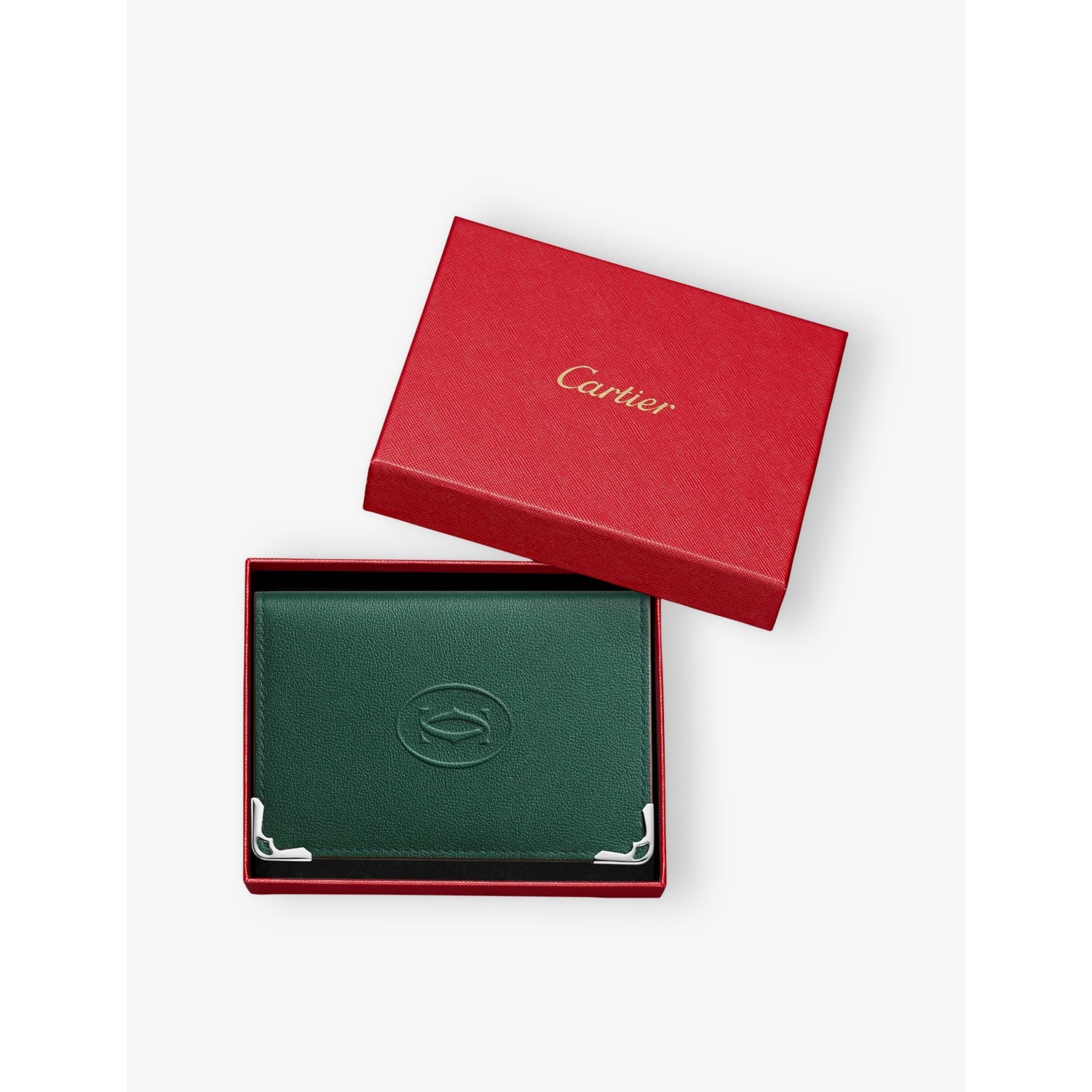 Cartier Must de Cartier 4CC leather card holder, UK version