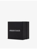 Emanuele Bicocchi rose slim sterling silver ring - British product