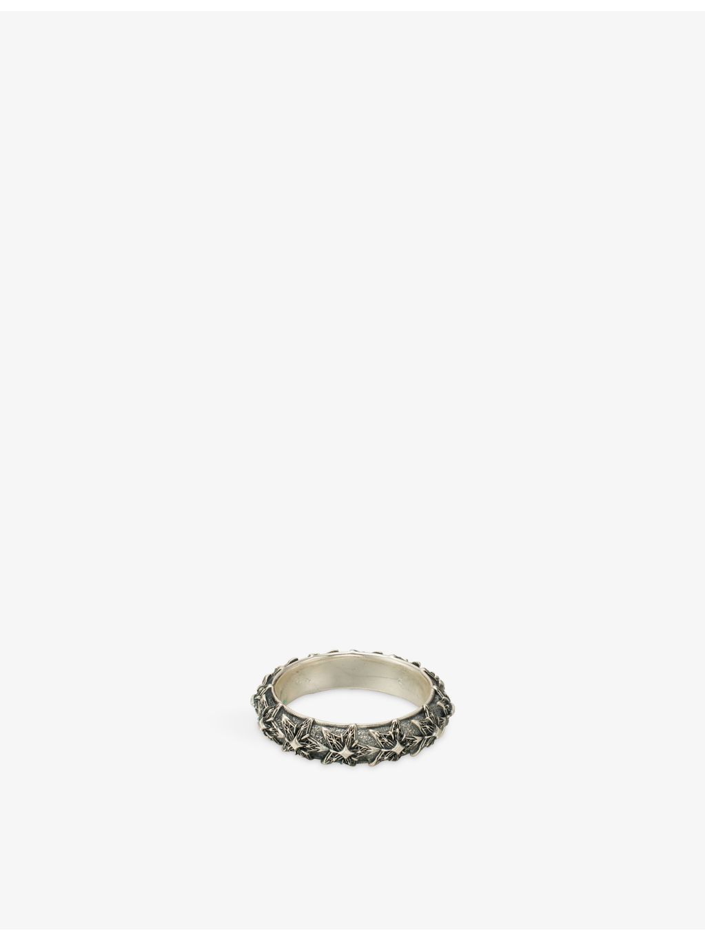 Emanuele Bicocchi sterling silver Notre Dame cross ring - British product
