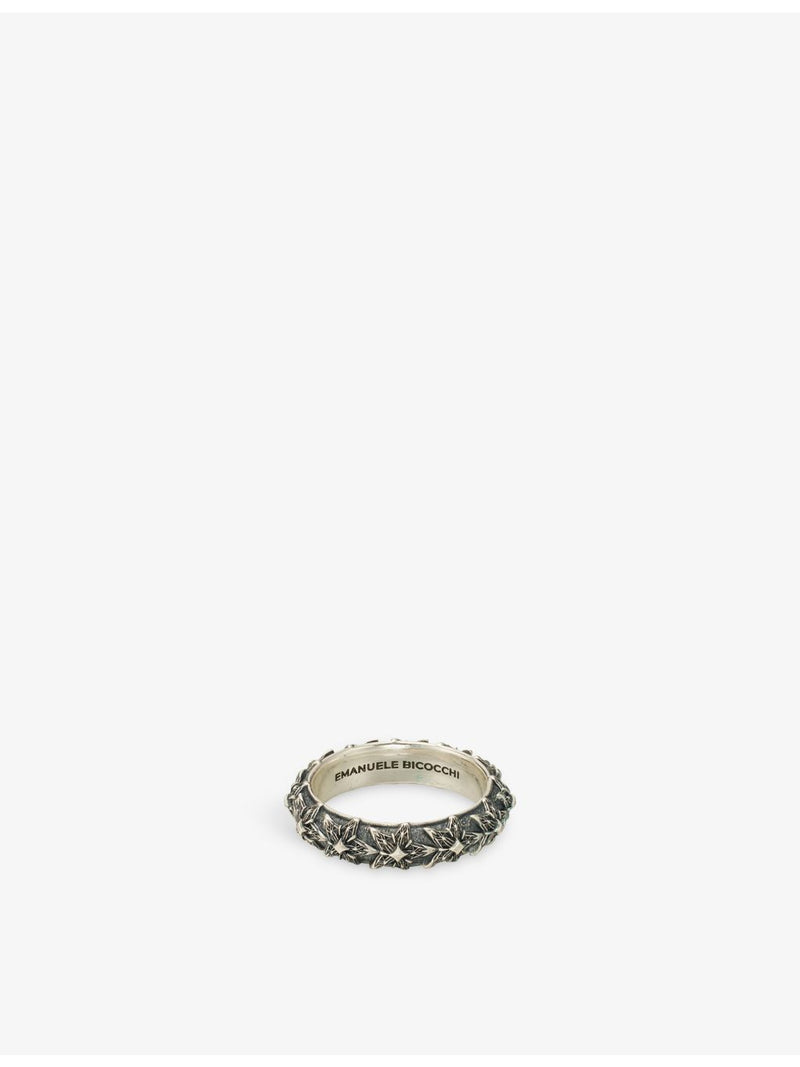 Emanuele Bicocchi sterling silver Notre Dame cross ring - British product