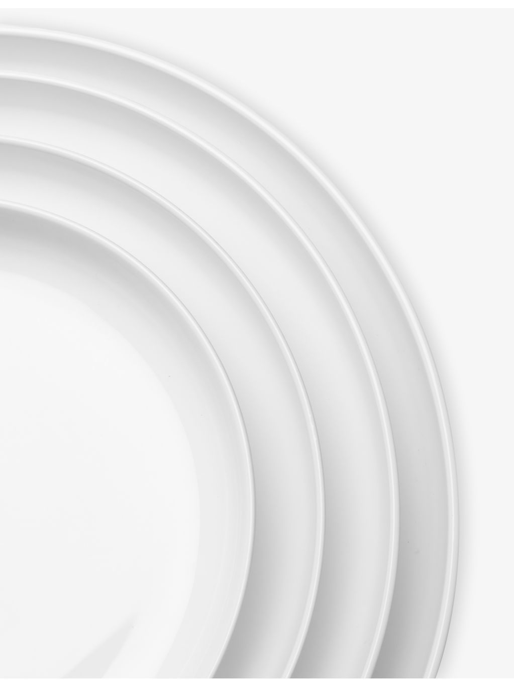 Serax bone china breakfast plate 20cm high glazed, UK version