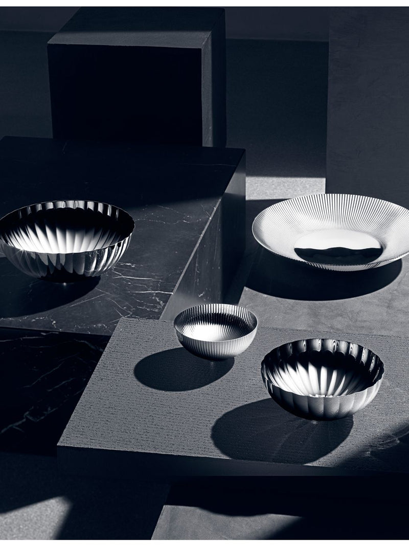 Georg Jensen Bernadotte stainless steel bowl 13cm, imported from the UK