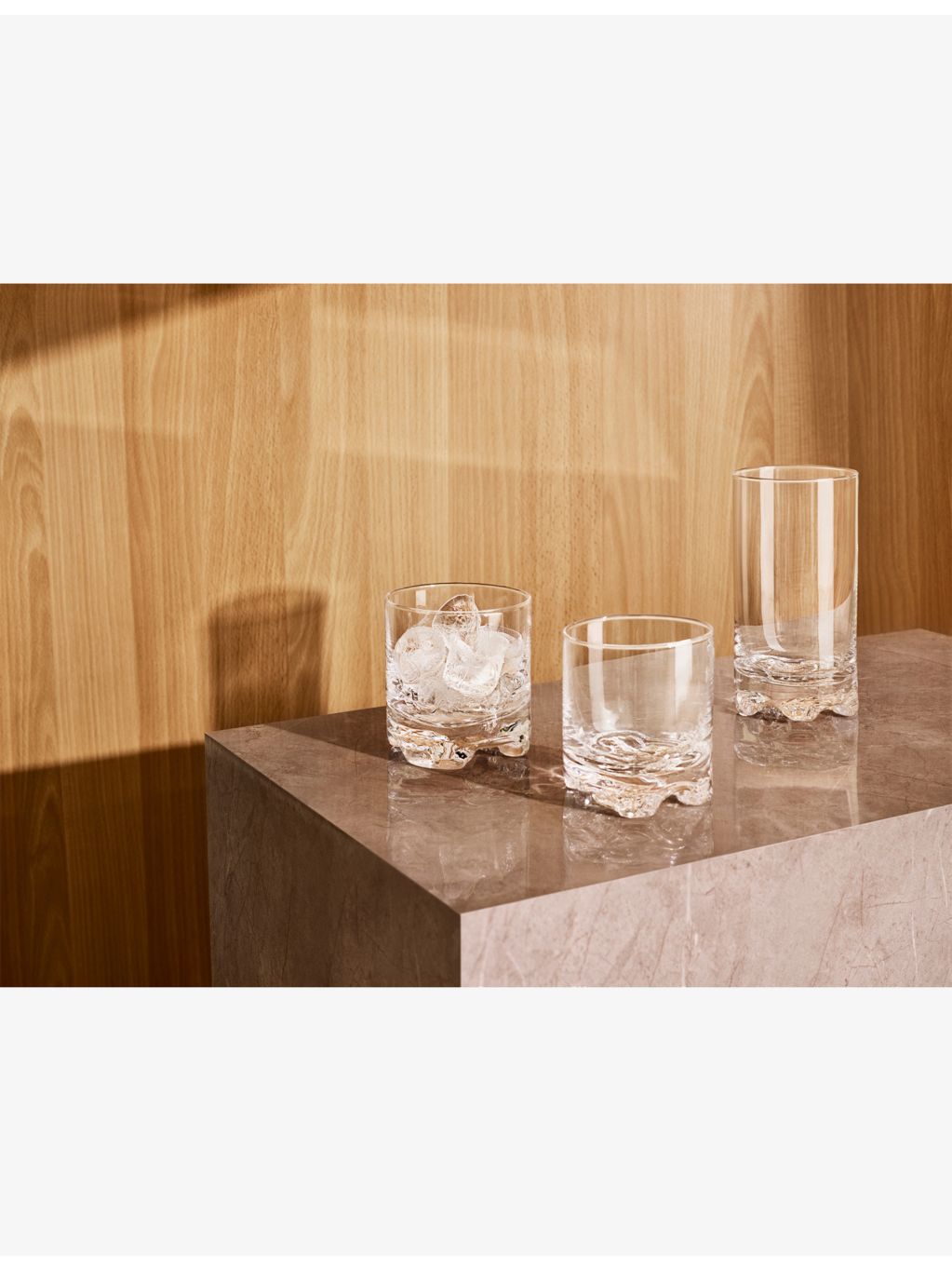 Iittala Gaissa crystal highball glasses set of two 38cl, UK version