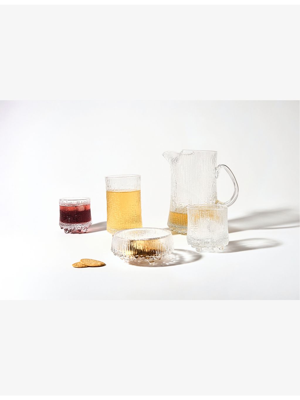 Iittala Ultima Thule clear glasses set of two (British brand)