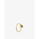 Monica Vinader Fragments Bold 18ct vermeil stacking ring, UK version