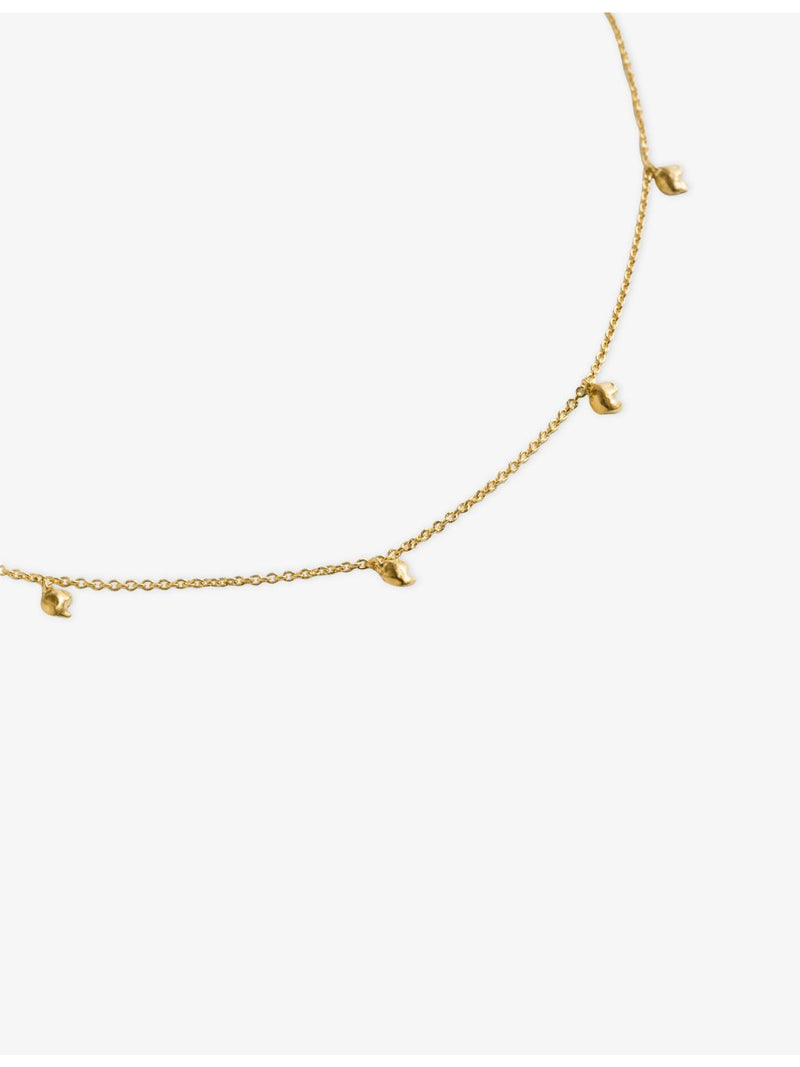 Monica Vinader gold vermeil chain necklace, imported from the UK