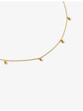 Monica Vinader gold vermeil chain necklace, imported from the UK