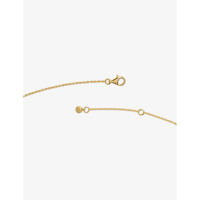 Monica Vinader gold vermeil chain necklace, imported from the UK