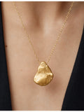 Monica Vinader 18ct yellow gold vermeil pendant necklace - British product