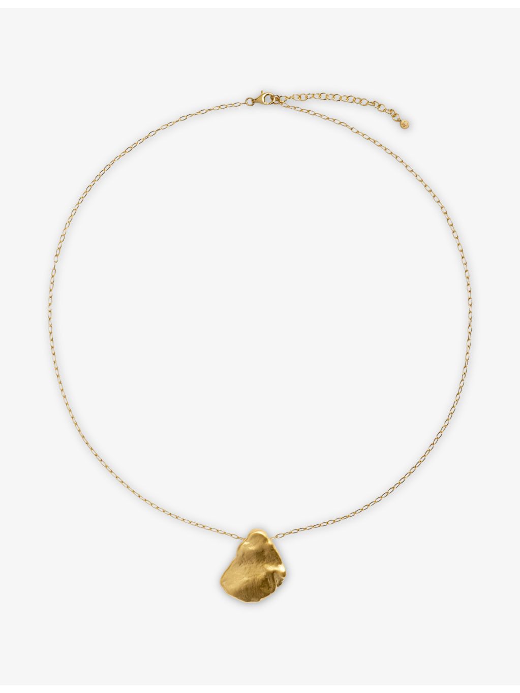 Monica Vinader 18ct yellow gold vermeil pendant necklace - British product