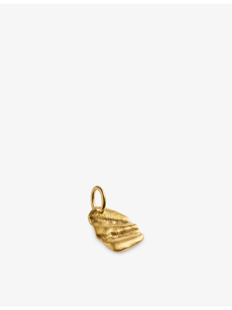 Monica Vinader shell pendant 18ct gold vermeil sterling silver - British product