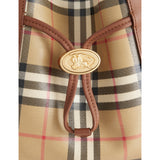 Burberry mini check cotton bucket bag 20cm - British product