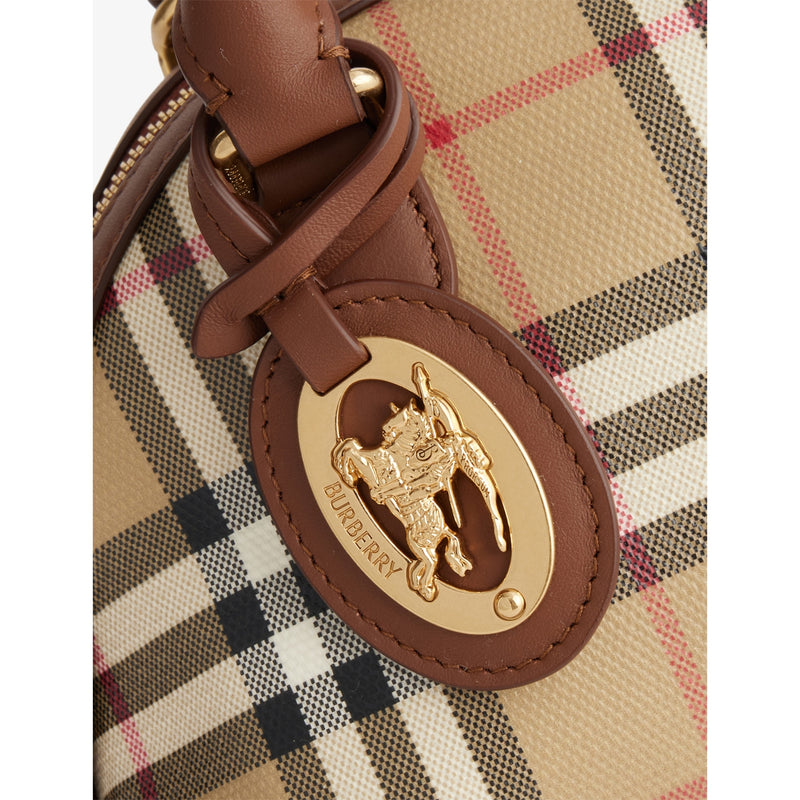 Burberry Mini Primrose cotton top-handle bag (British brand)