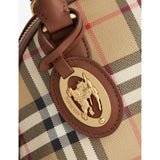 Burberry Mini Primrose cotton top-handle bag (British brand)