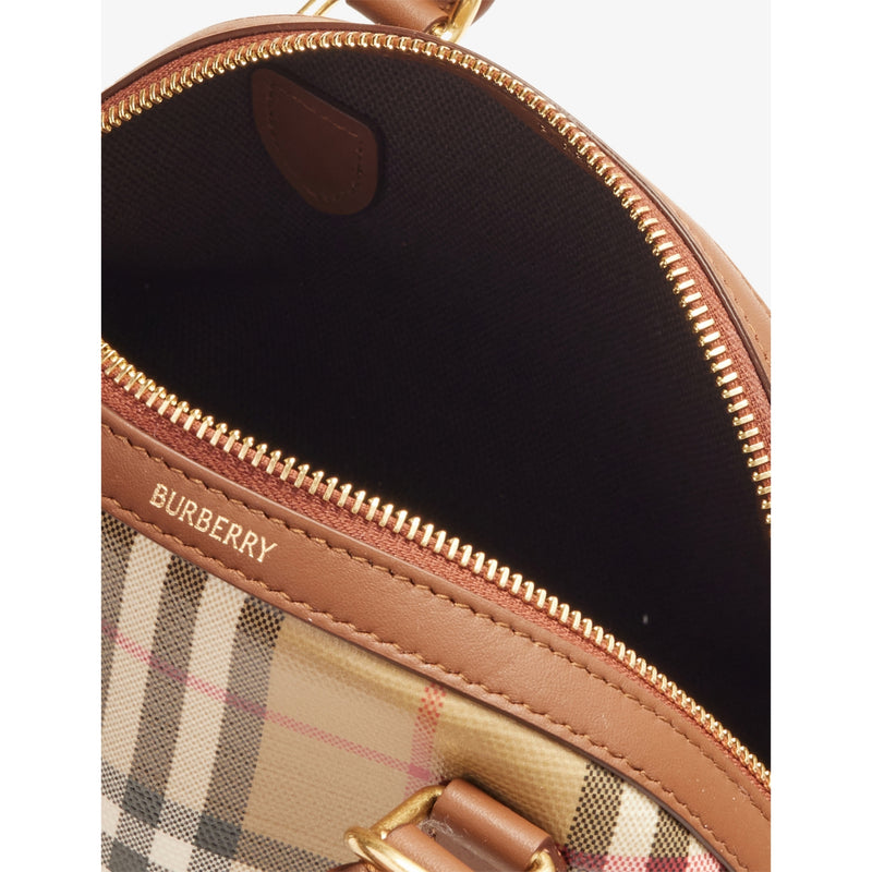 Burberry Mini Primrose cotton top-handle bag (British brand)
